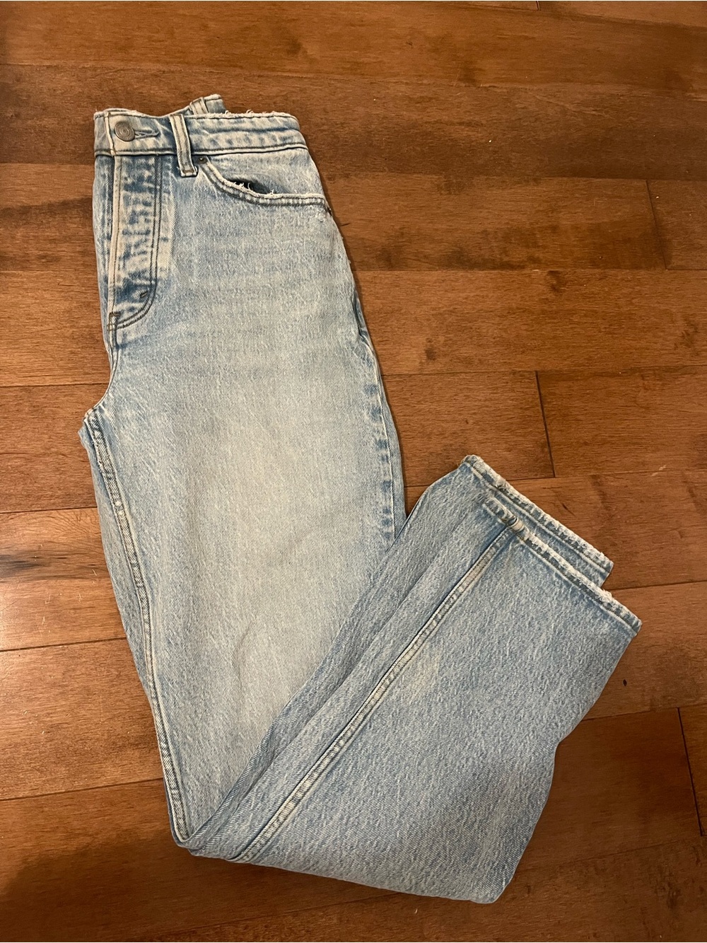 ABERCROMBIE THE DAD HIGH RISE JEAN CURVE LOVE
